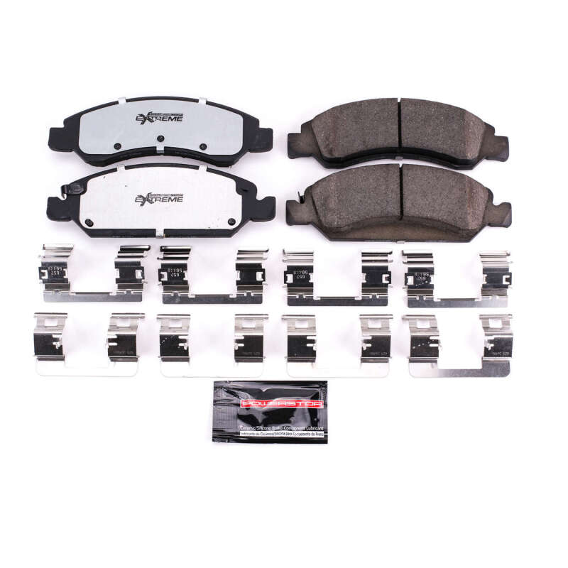 Chevrolet Avalanche Brake Pads - Front - PowerStop - Z36 Truck & Tow - 2008