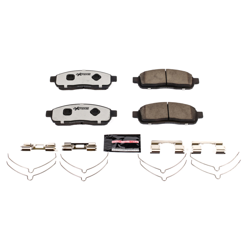 Ford F-150 Brake Pads - Front - PowerStop - Z36 Truck & Tow Carbon-Fiber Ceramic - 2009