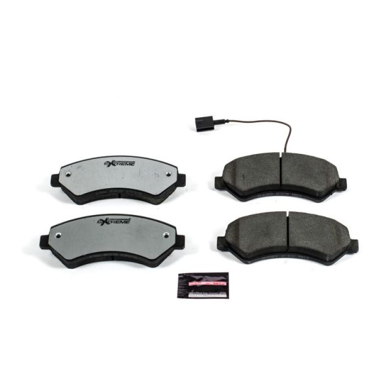 Ram ProMaster 1500 Brake Pads - Front - PowerStop - Z36 Truck & Tow, Carbon-Fiber Ceramic - `14-`18