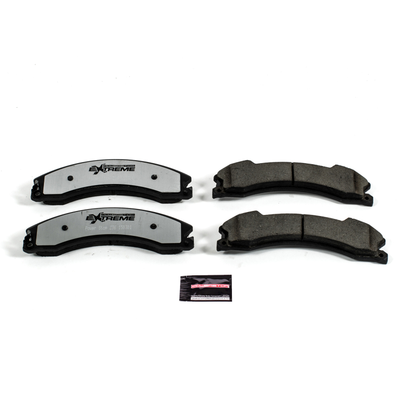 Nissan NV1500 Brake Pads - Rear - PowerStop - Z36 Truck & Tow - `12-`19
