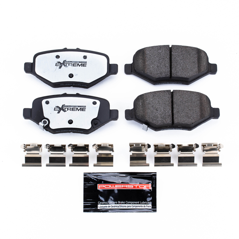 Ford Explorer Brake Pads - Rear - PowerStop - Z36 Truck & Tow Carbon-Fiber Ceramic - `13-`16