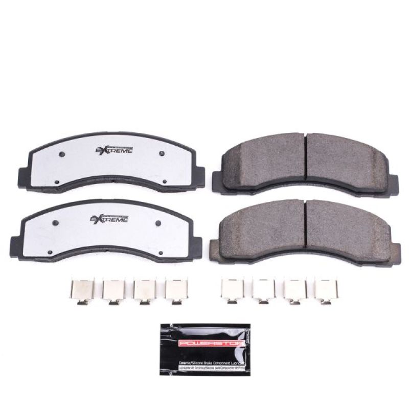 Ford Expedition Brake Pads - Front - PowerStop - Z36 Truck & Tow Carbon-Fiber Ceramic - `10-`19 Ford Expedition Brake Pads - Front - PowerStop - Z36 Truck & Tow Carbon-Fiber Ceramic - `10-`19