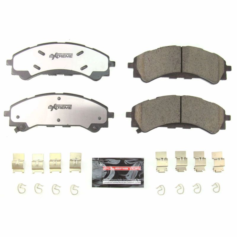 Ford Ranger Brake Pads - Front - PowerStop - Z36 Truck & Tow Carbon-Fiber Ceramic - 2019