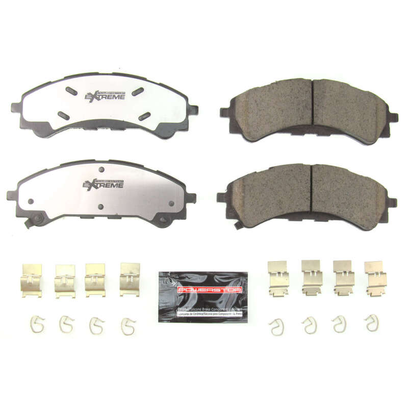 Ford Ranger Brake Pads - Front - PowerStop - Z36 Truck & Tow Carbon-Fiber Ceramic - 2019