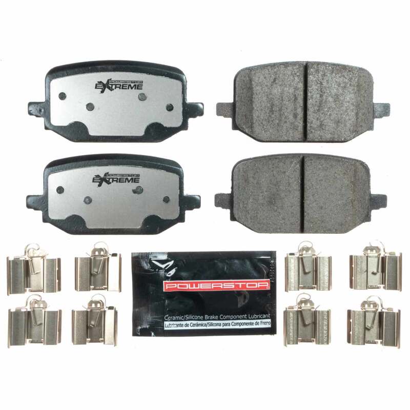 Ford Explorer Brake Pads - Rear - PowerStop - Z36 Truck & Tow Carbon-Fiber Ceramic - `20-`21 Ford Explorer Brake Pads - Rear - PowerStop - Z36 Truck & Tow Carbon-Fiber Ceramic - `20-`21