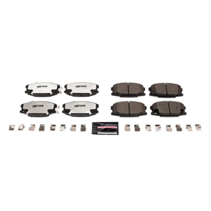 Mitsubishi Fuso FE Brake Pads - Front or Rear - PowerStop - Z36 Truck & Tow Carbon-Fiber Ceramic - `96-`04 Mitsubishi Fuso FE Brake Pads - Front or Rear - PowerStop - Z36 Truck & Tow Carbon-Fiber Ceramic - `96-`04