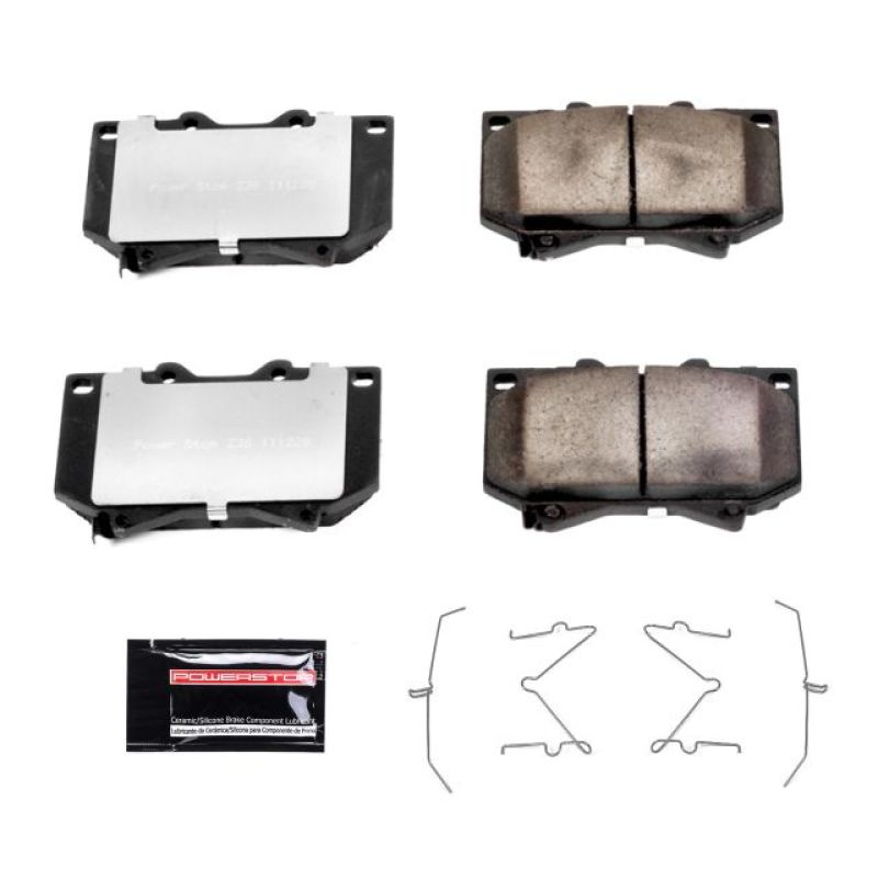 Toyota Sequoia Brake Pads - Front - PowerStop - Z36 Truck & Tow - `01-`03