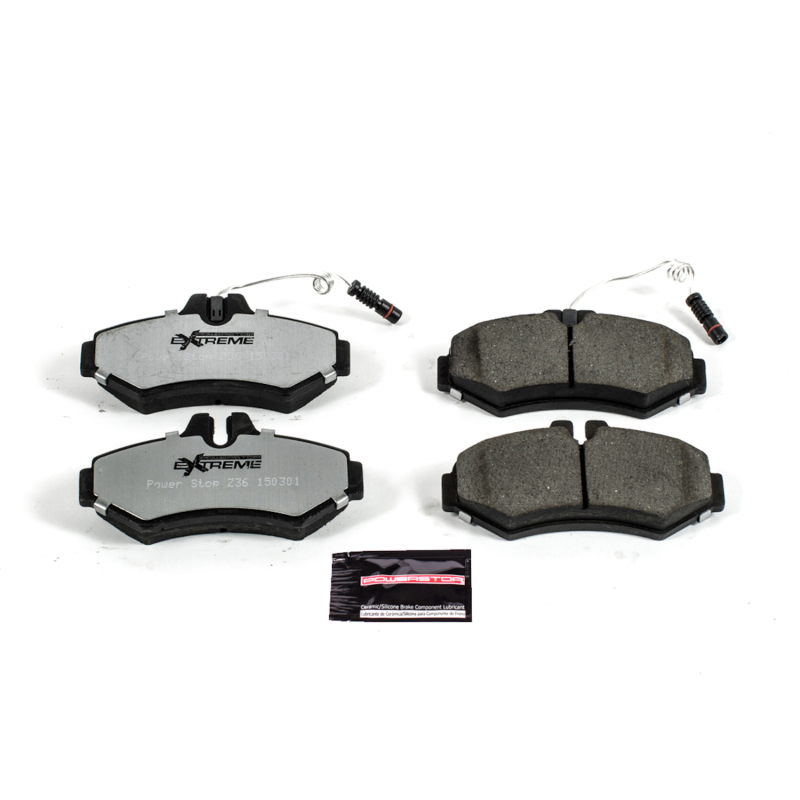 Dodge Sprinter 2500 Brake Pads - Rear - PowerStop - Z36 Truck & Tow - `03-`06