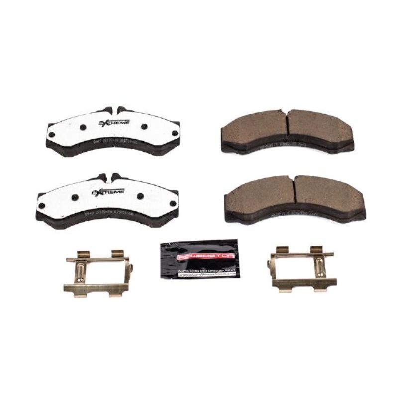 Dodge Sprinter 2500 Brake Pads - Front or Rear - PowerStop - Z36 Truck & Tow Carbon-Fiber Ceramic - `03-`06