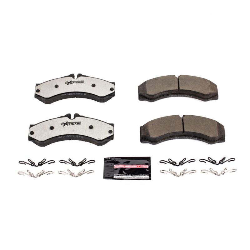 Dodge Sprinter 2500 Brake Pads - Front or Rear - PowerStop - Z36 Truck & Tow Carbon-Fiber Ceramic - `03-`06