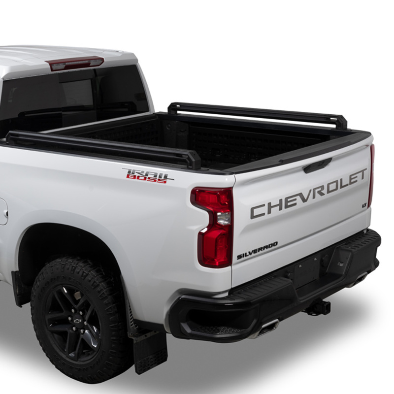 Chevrolet Silverado 1500 Truck Bed Side Rails - Putco - TEC Rail - Textured Black - `14-`18