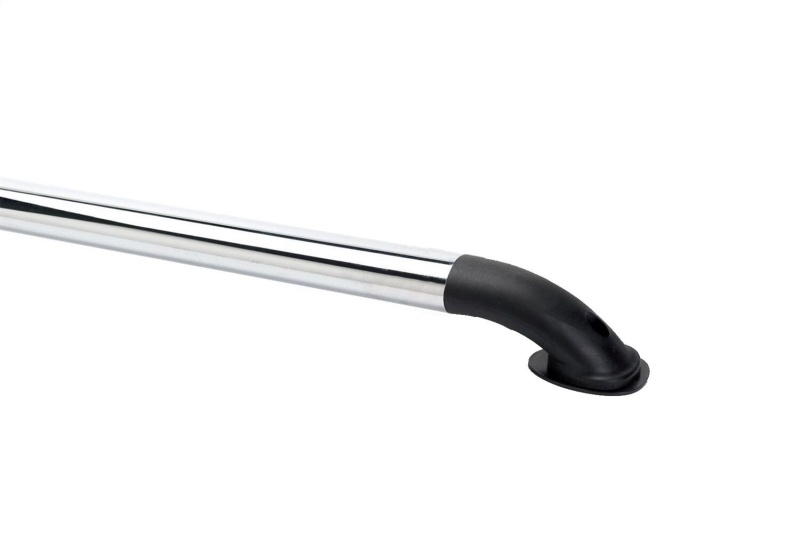 Toyota Tundra Side Rails - Putco - Nylon Oval Locker - Black and Polished Stainless Steel - `00-`04