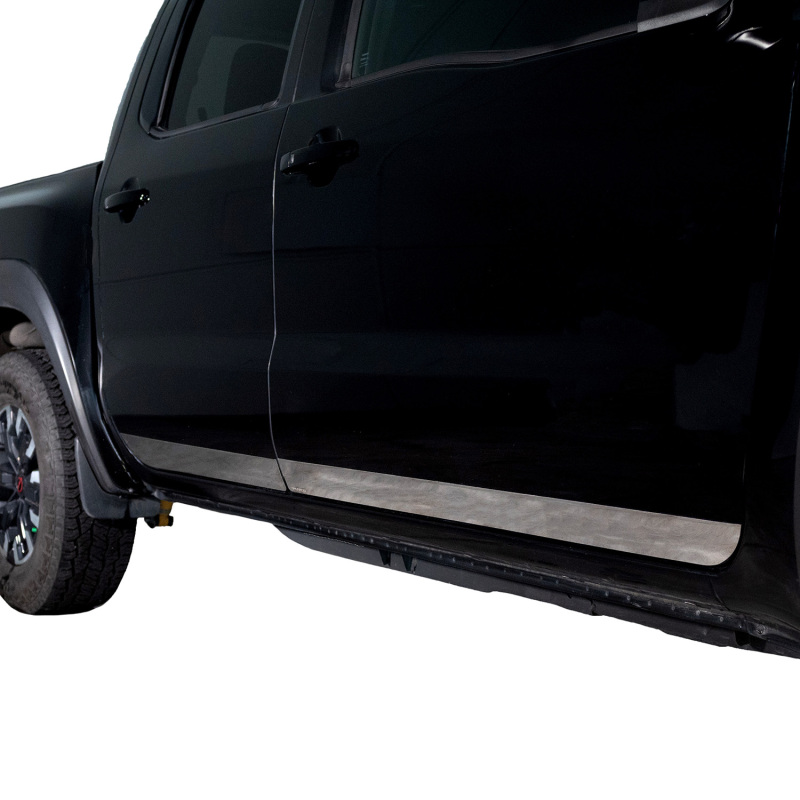 Nissan Frontier Crew Cab Steel Rocker Panels - Putco - PRO Stainless Steel - `22-`26 Nissan Frontier Crew Cab Steel Rocker Panels - Putco - PRO Stainless Steel - `22-`26