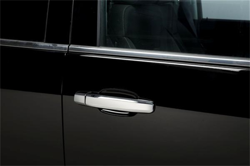 Chevrolet Silverado Door Handle Covers - Front - Putco - ABS Chrome - Chrome - `14-`18 Chevrolet Silverado Door Handle Covers - Front - Putco - ABS Chrome - Chrome - `14-`18