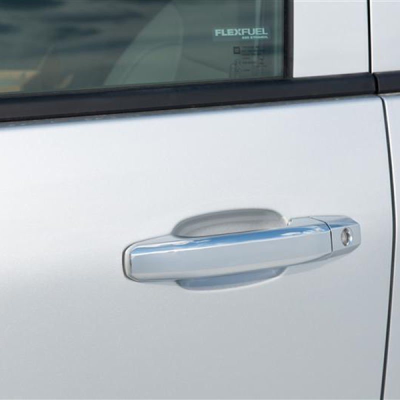 Chevrolet Silverado Door Handle Covers - Front - Putco - ABS Chrome - Chrome - `14-`18