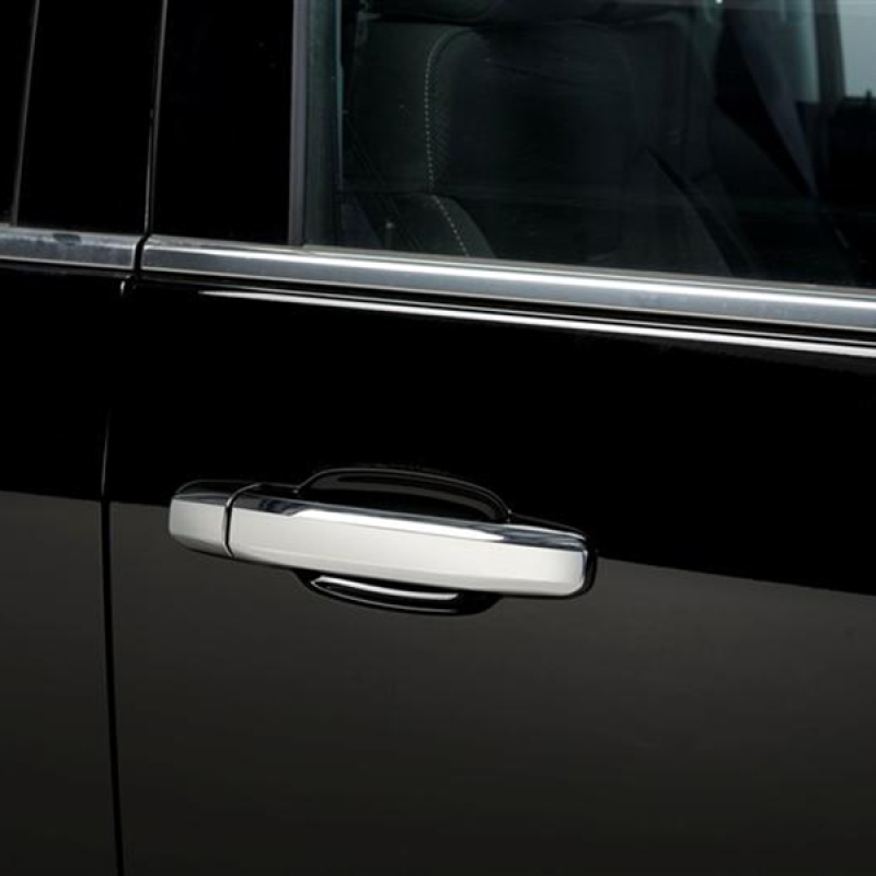 GMC Sierra Door Handle Covers - Putco - w/ Passenger Side Keyhole - Chrome - `14-`19