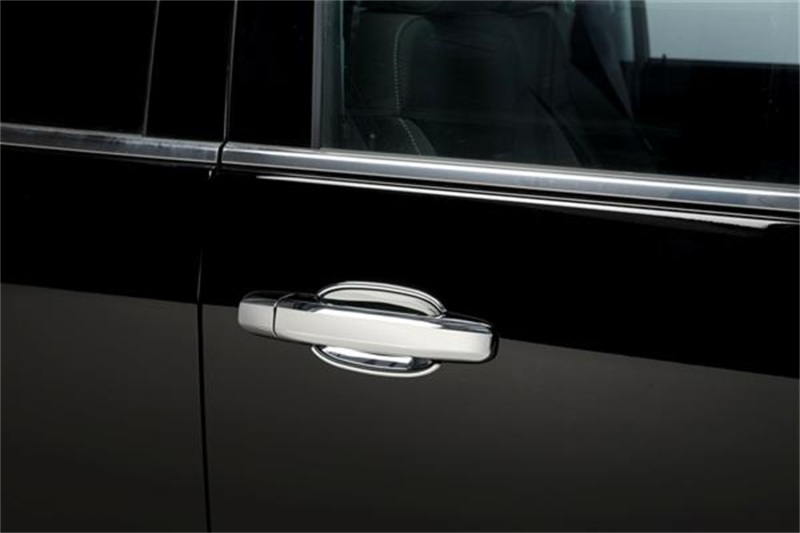 GMC Sierra Door Handle Covers - Front + Rear - Putco - Deluxe - Chrome - `15-`19 GMC Sierra Door Handle Covers - Front + Rear - Putco - Deluxe - Chrome - `15-`19