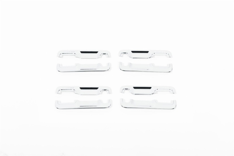 Ford F150 Door Handle Covers - Front + Rear - Putco - ABS Chrome - Chrome - `15-`20