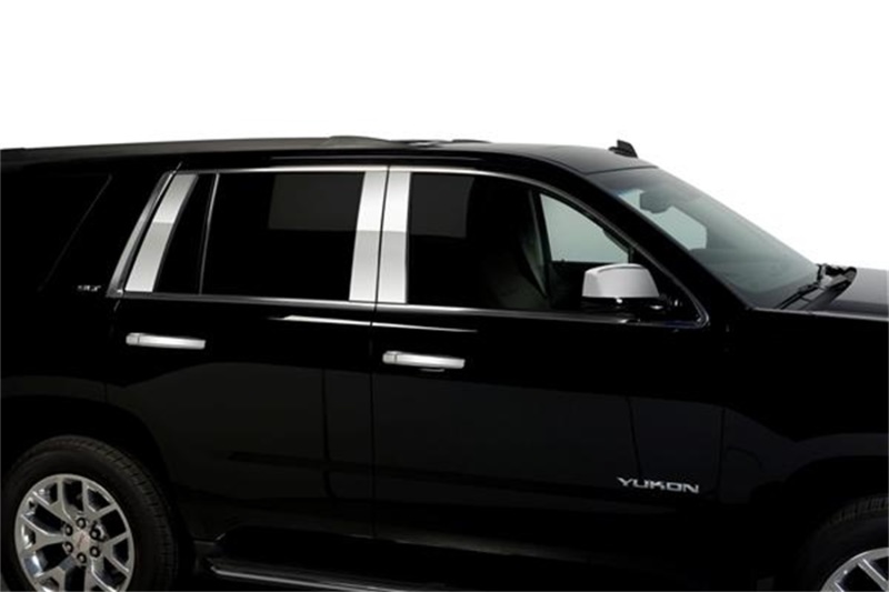 Chevrolet Tahoe Steel Pillar Posts - Putco - Classic - Mirror Polished - `15-`20 Chevrolet Tahoe Steel Pillar Posts - Putco - Classic - Mirror Polished - `15-`20