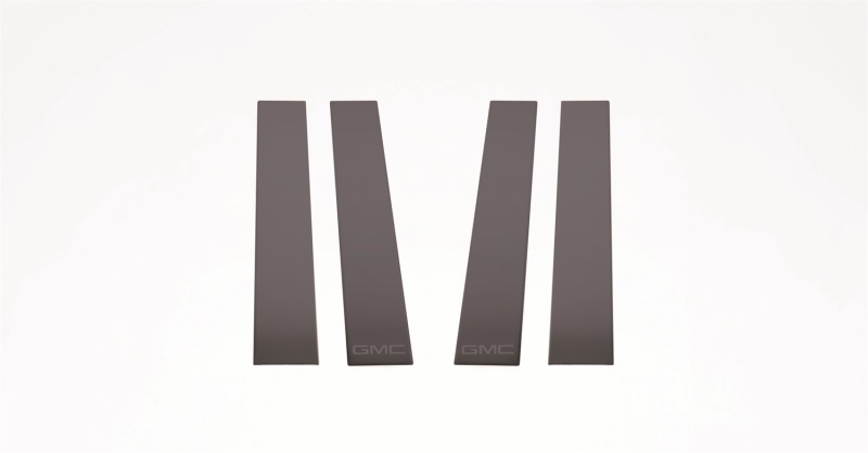 GMC Sierra Pillar Posts - Putco - Black Platinum - `14-`19