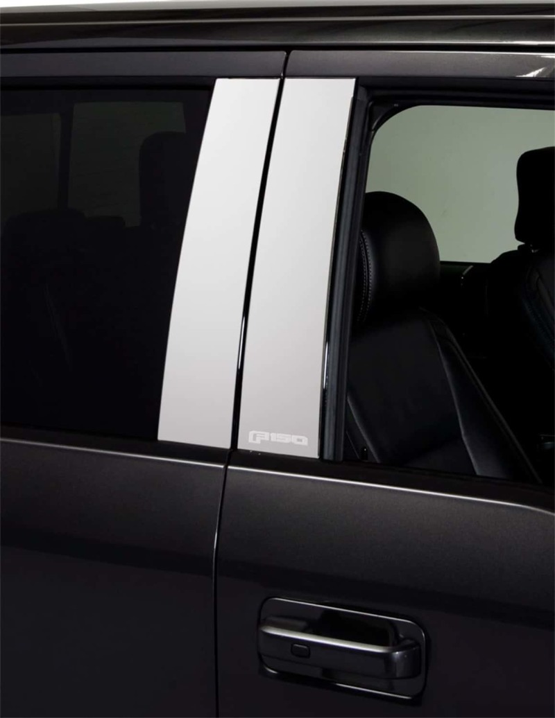 Ford F-150 Pillar Post Trim - Putco - Classic with Keypad - Stainless Steel - `15-`20