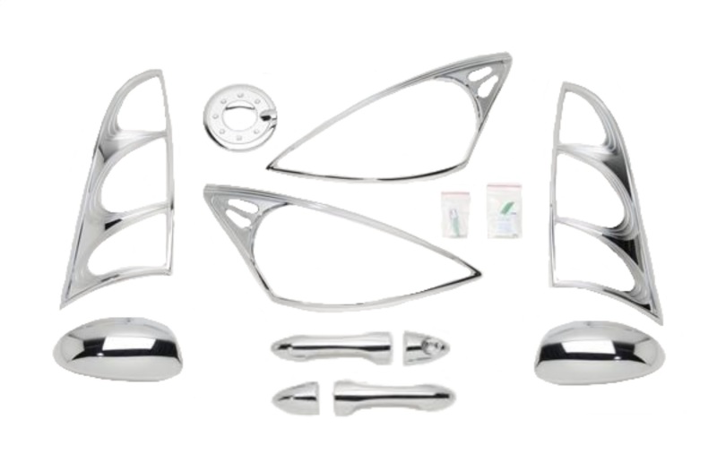 Ford Focus Chrome Trim Accessory Kit - Putco - Chrome - `00-`04 Ford Focus Chrome Trim Accessory Kit - Putco - Chrome - `00-`04