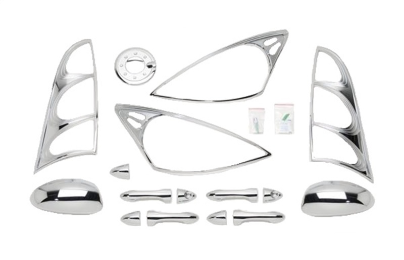Ford Focus Chrome Trim Accessory Kit - Putco - Chrome - `00-`04 Ford Focus Chrome Trim Accessory Kit - Putco - Chrome - `00-`04