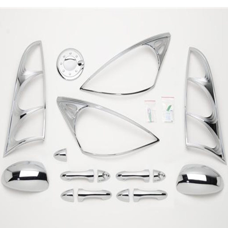 Ford Focus Chrome Trim Accessory Kit - Putco - Chrome - `00-`04