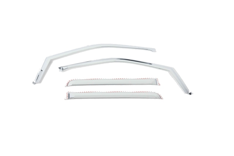 Ford F350 Window Visors - Putco - Element Chrome - Chrome - `17-`22