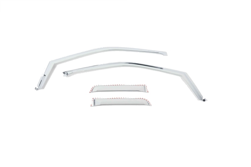 Ford F250 Window Visors - Putco - Element Chrome - Chrome - `17-`22