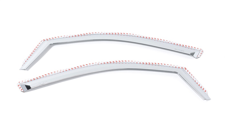 GMC Sierra Window Visors - Front - Putco - Element - Chrome - `19-`26