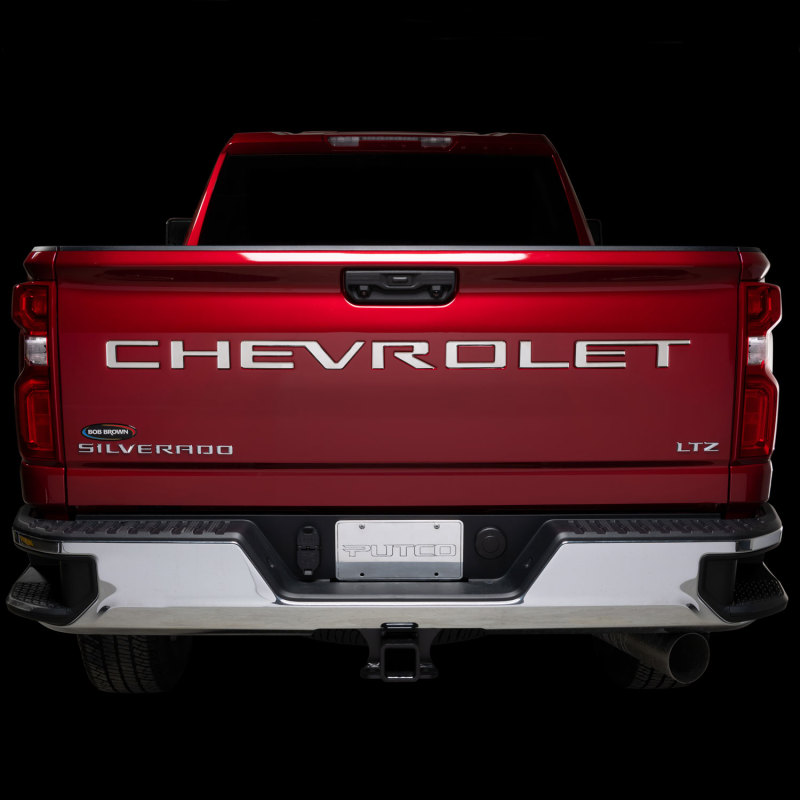 Chevrolet Silverado 2500/3500 Tailgate Letters - Putco - Stamped Lettering - `19-`26