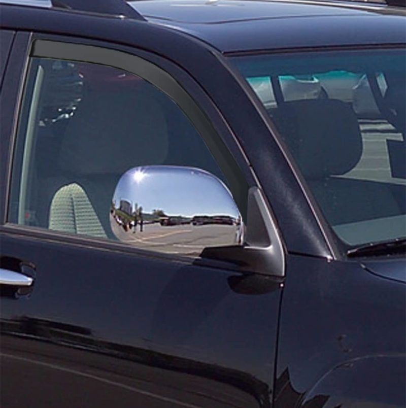 Ford F-250 Window Visors - Front + Rear - Putco - Element - Tinted - `24-`27