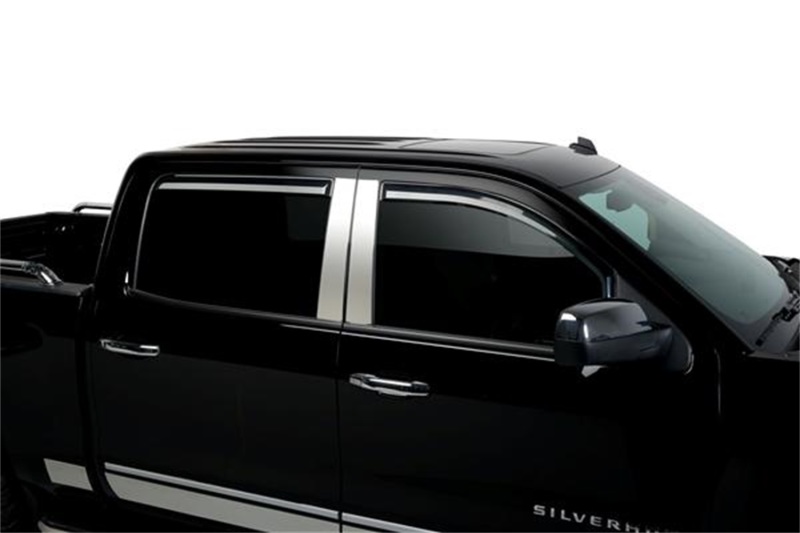 Chevrolet Silverado Window Visors - Front & Rear - Putco - Element - Tinted - `14-`18