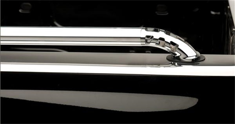 Ford F-150 Truck Bed Side Rail - Putco - Oval Chrome Coated Stainless Steel Tubes - Chrome - `04-`14