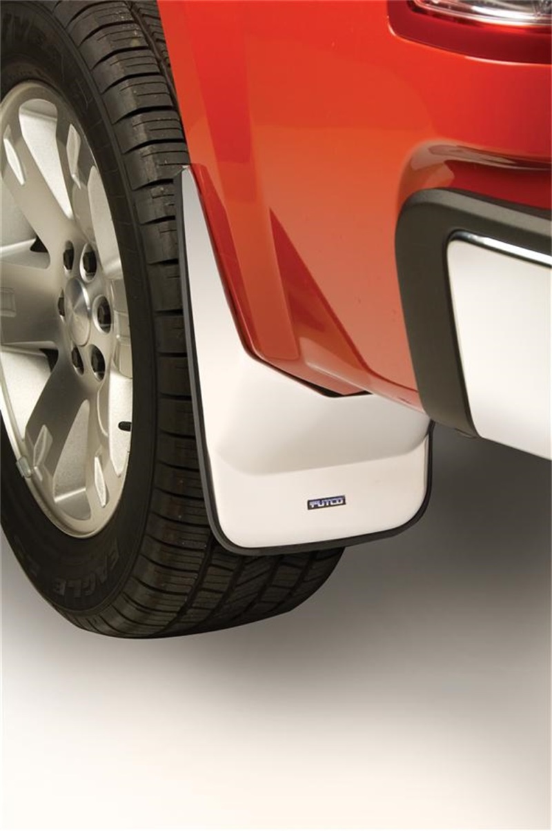 Ford F-150 Mud Flaps - Front - Putco - Form Fitted Stainless Steel - `04-`14 Ford F-150 Mud Flaps - Front - Putco - Form Fitted Stainless Steel - `04-`14