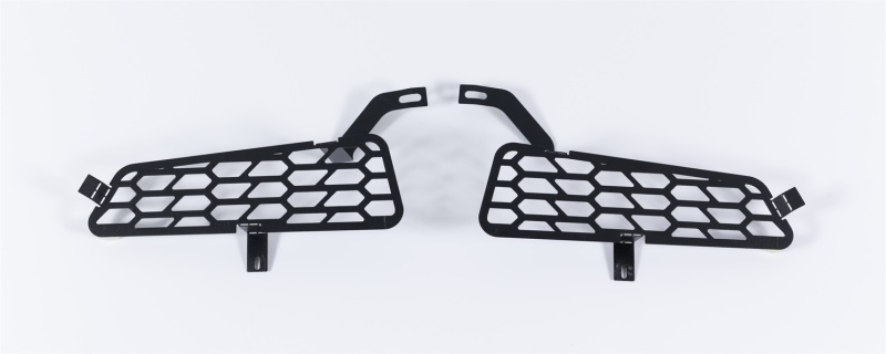 Ford F-150 Raptor Bumper Grille Inserts - Putco - Hex Shield - Black Powder Coated - `17-`20