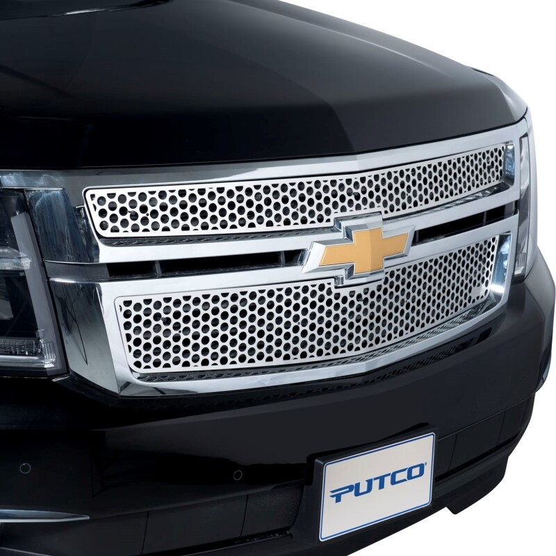 Chevrolet Suburban Grille Insert - Putco - Punch Stainless Steel - `00-`06