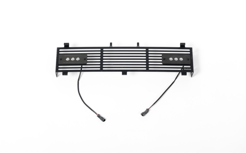 Ford F350 Bumper Grille Inserts - Putco - SS Black Bar Design - Black - `11-`16 Ford F350 Bumper Grille Inserts - Putco - SS Black Bar Design - Black - `11-`16