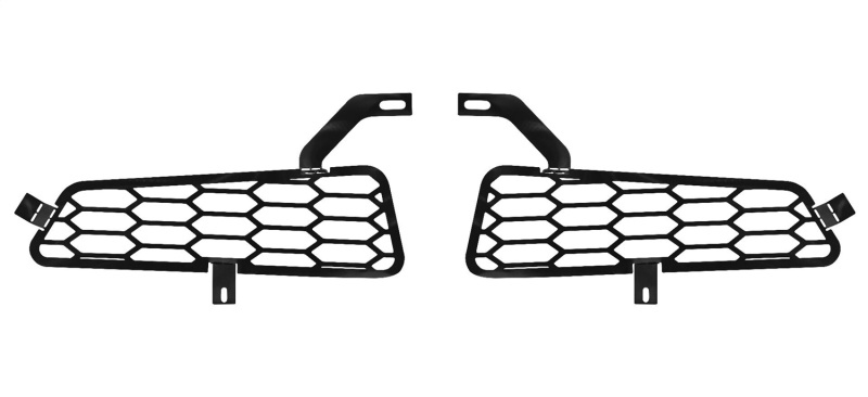 Ford F-150 Raptor Bumper Grille Inserts - Putco - Hex Style - Black - `15-`20