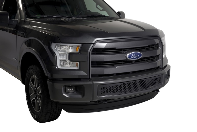 Ford F-150 Bumper Grille Inserts - Putco - Punch Design - Black - `15-`17