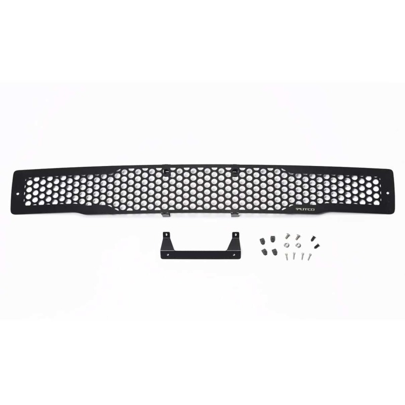 Ford F-150 Bumper Grille Inserts - Putco - Punch Design - Black - `15-`17