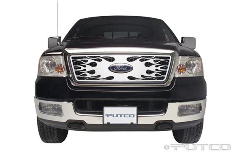 Ford F-150 Grille - Putco - Flaming Inferno Stainless Steel - `04-`08 Ford F-150 Grille - Putco - Flaming Inferno Stainless Steel - `04-`08