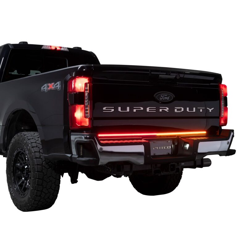 Ford F-450 Light Tailgate Bar - Putco - Blade LED with Plug-N-Play Quick Connect - Red/Amber/White - `23-`26