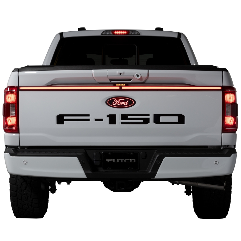 Ford F150 Tailgate Light Bar - Putco - Excalibur LED - Red - `21-`23
