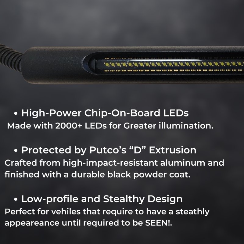 GMC Yukon XL Tailgate Light Bar - Putco - Blade Rocker Kits - Amber/White - `15-`23