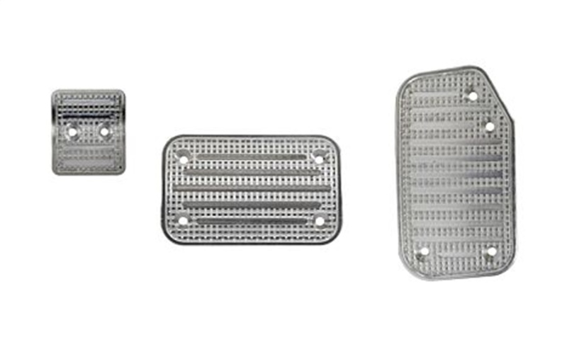 Ford Super Duty F-350 Pedals - Putco - Liquid Solid Billet Track Design - `17-`26 Ford Super Duty F-350 Pedals - Putco - Liquid Solid Billet Track Design - `17-`26