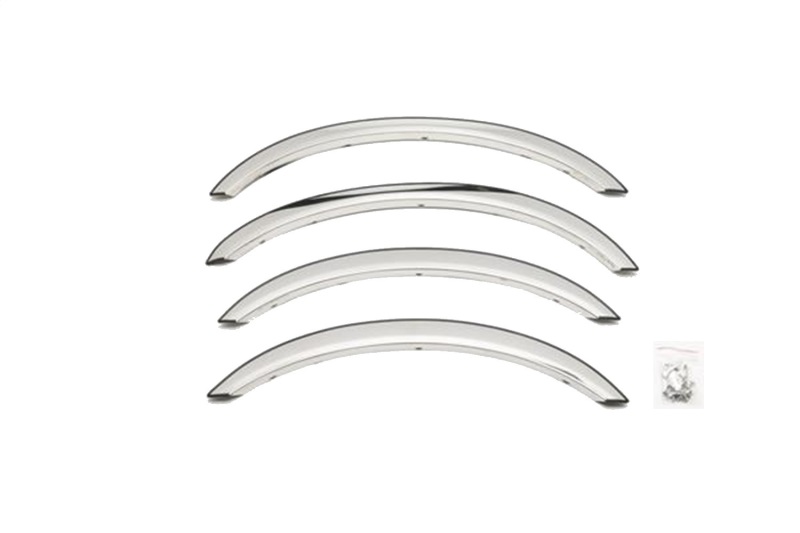 GMC Sierra HD Fender Trim - Putco - Stainless Steel - Polished Stainless steel or Black platinum - `07-`10