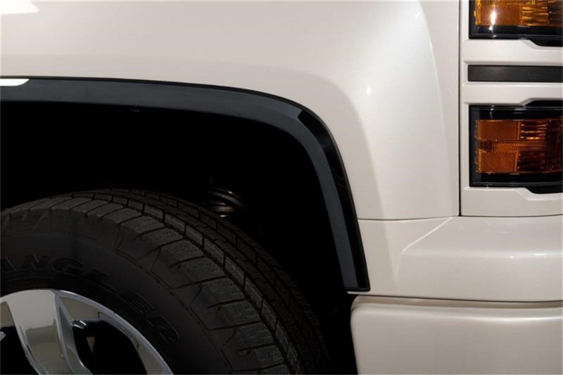 GMC Sierra 1500 Fender Trim - Putco - Black Platinum - Black - `14-`15