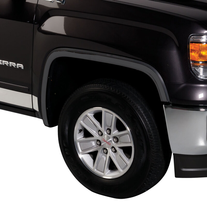 GMC Sierra 1500 Fender Trim - Putco - Black Platinum - Black - `14-`15